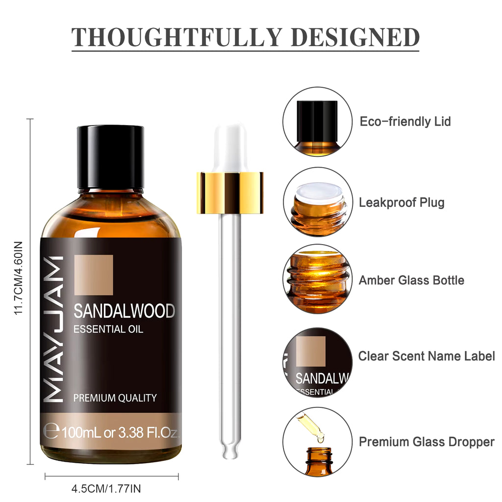 MAYJAM Essential Oil | 100ml | 31 varieties available