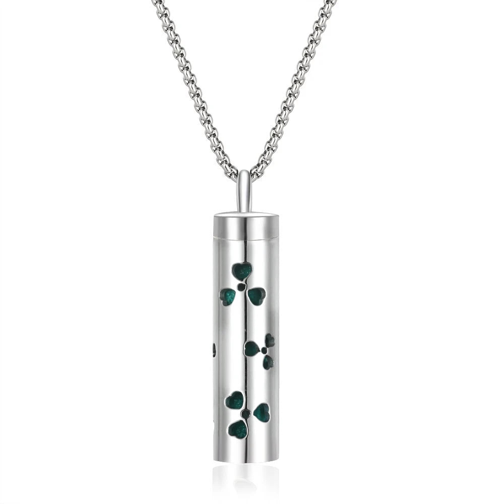 Aromatherapy necklace diffuser | 316L stainless steel locket | 65cm chain