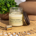 Soy wax essential oil candle | Winter Solstice | 6 oz or 16 oz