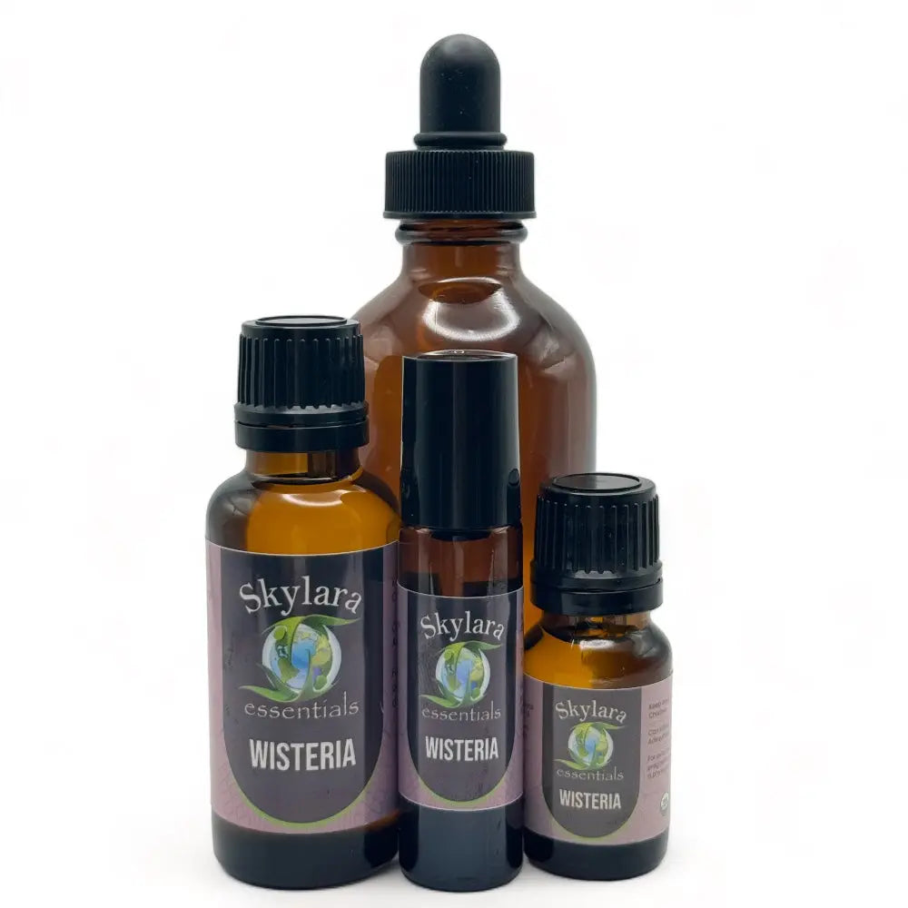 Wisteria essential oil | Canadian, steam-distilled | Pure oil and roll-on