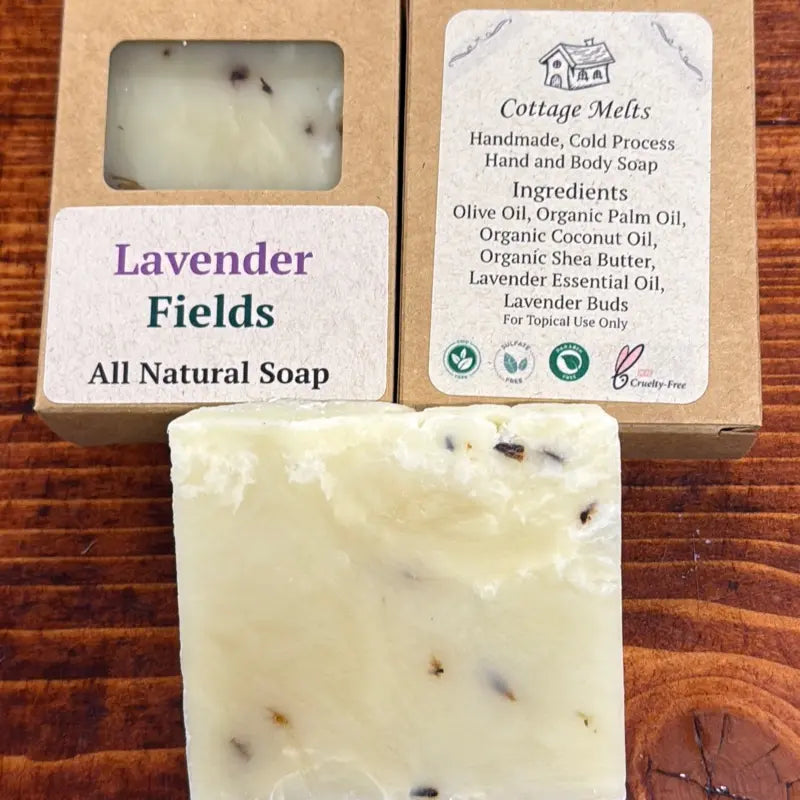 Cold process soap | Handmade, vegan, natural ingredients | Multiple scents