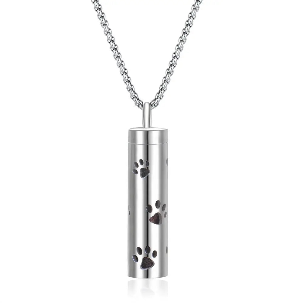 Aromatherapy necklace diffuser | 316L stainless steel locket | 65cm chain