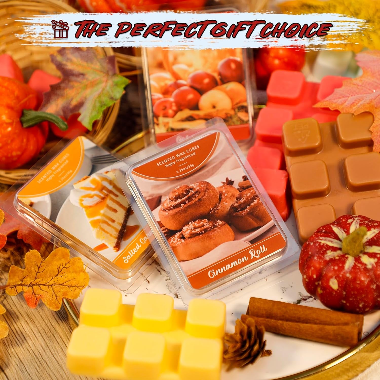 Soy wax melts | Fall scented | 6-pack