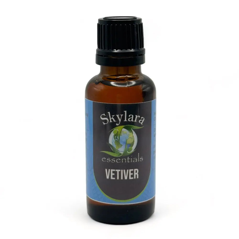 Vetiver essential oil | Indonesian, steam-distilled | Pure oil and roll-on