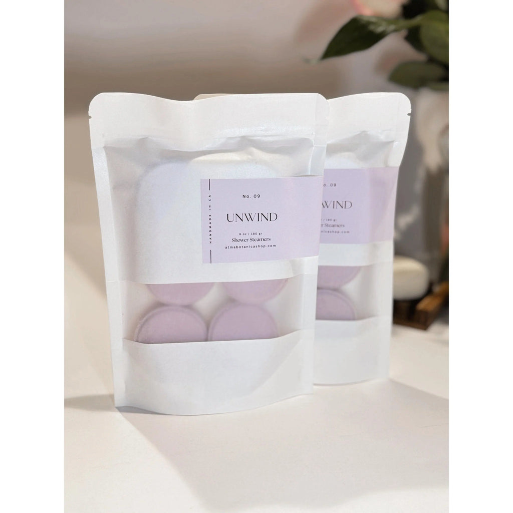 Shower steamer set | Handmade aromatherapy tablets | Set of 6, mix and match