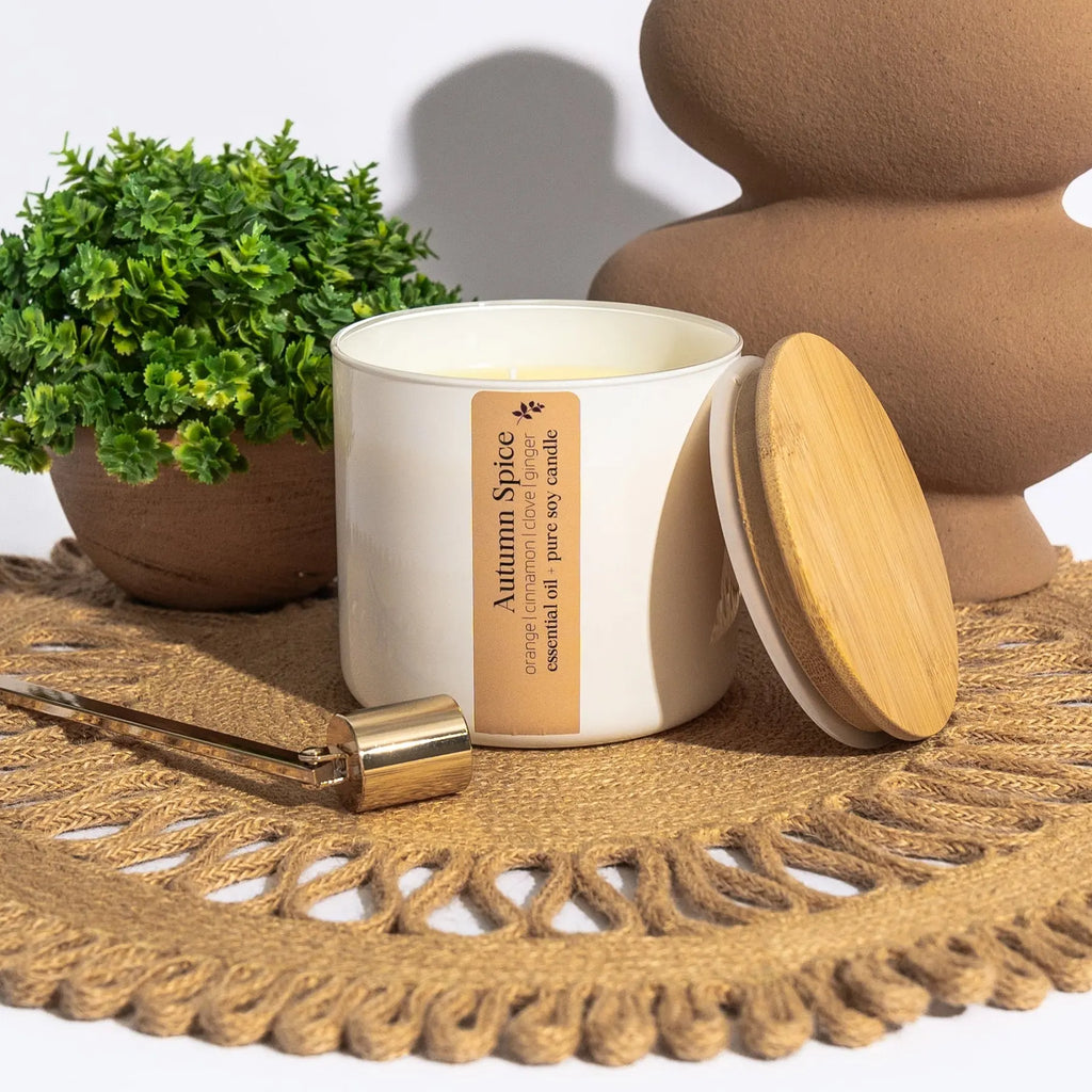 Soy wax essential oil candle | Autumn Spice | 6 oz or 16 oz