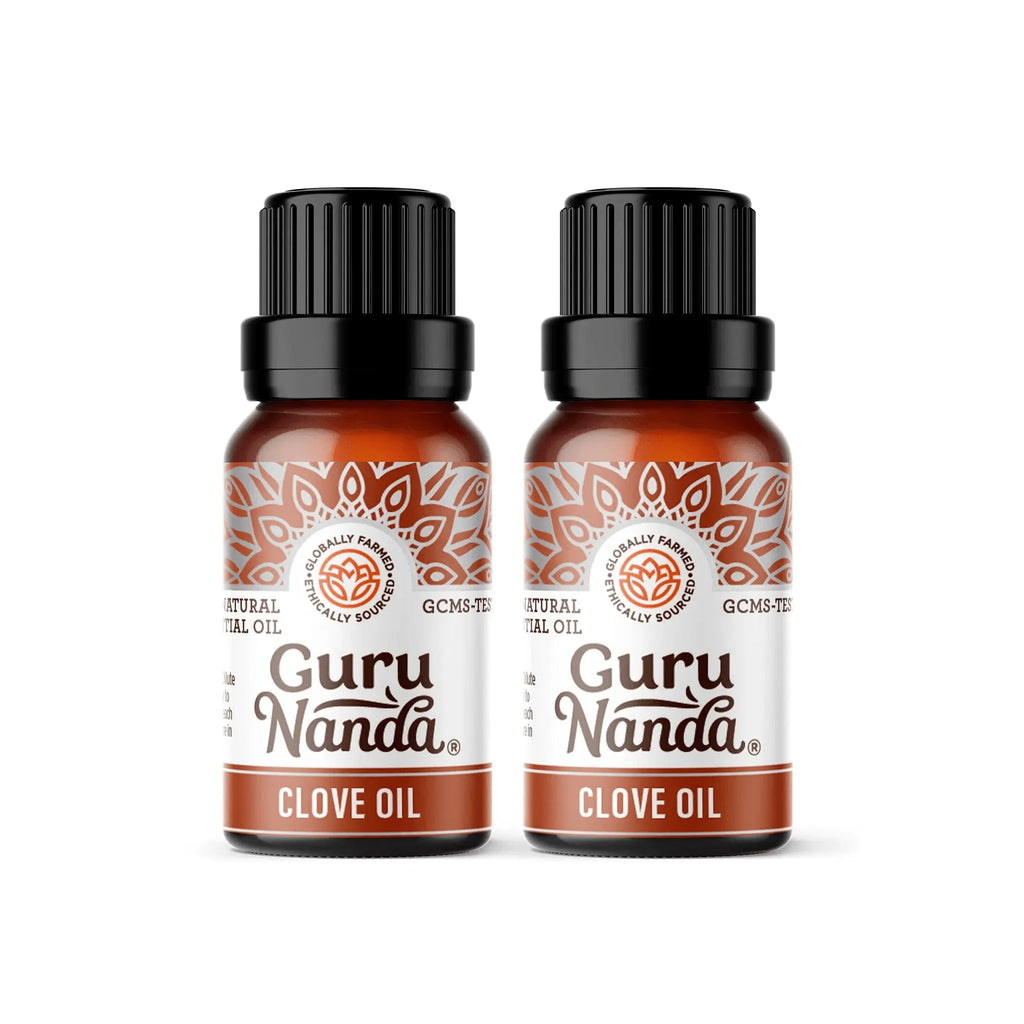 Clove essential oil | Spicy, warming aroma | 2-pack
