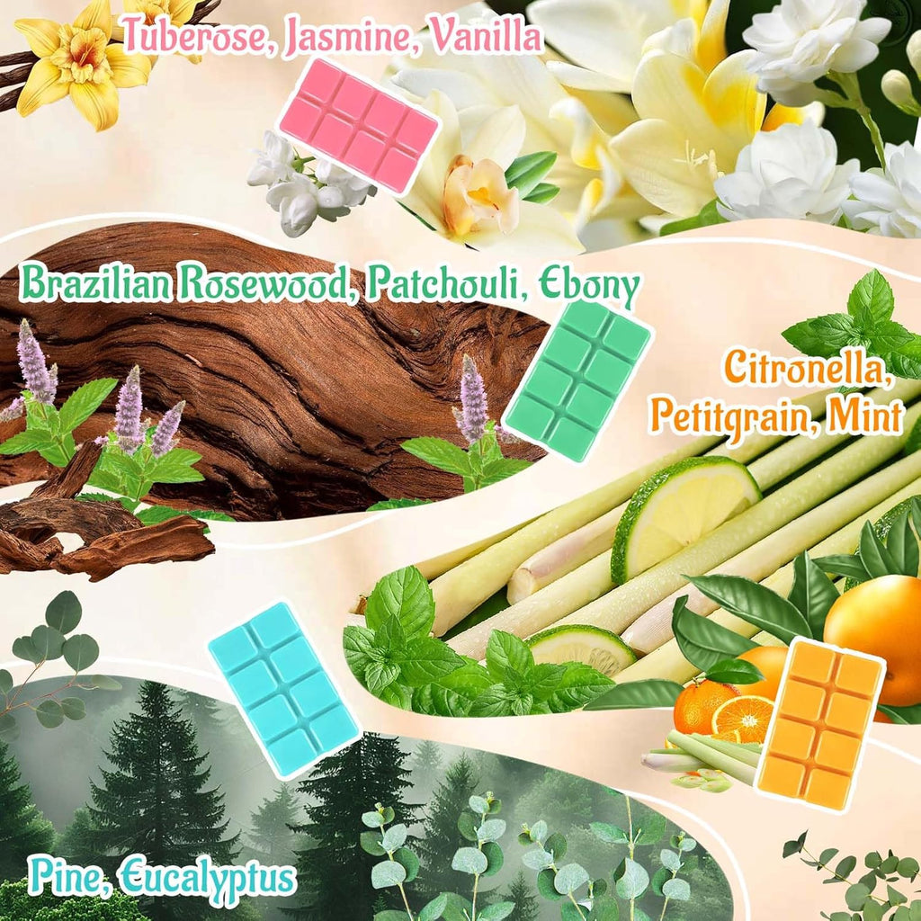 Soy wax melts | Natural soy with essential oils | 4 x 2.5oz