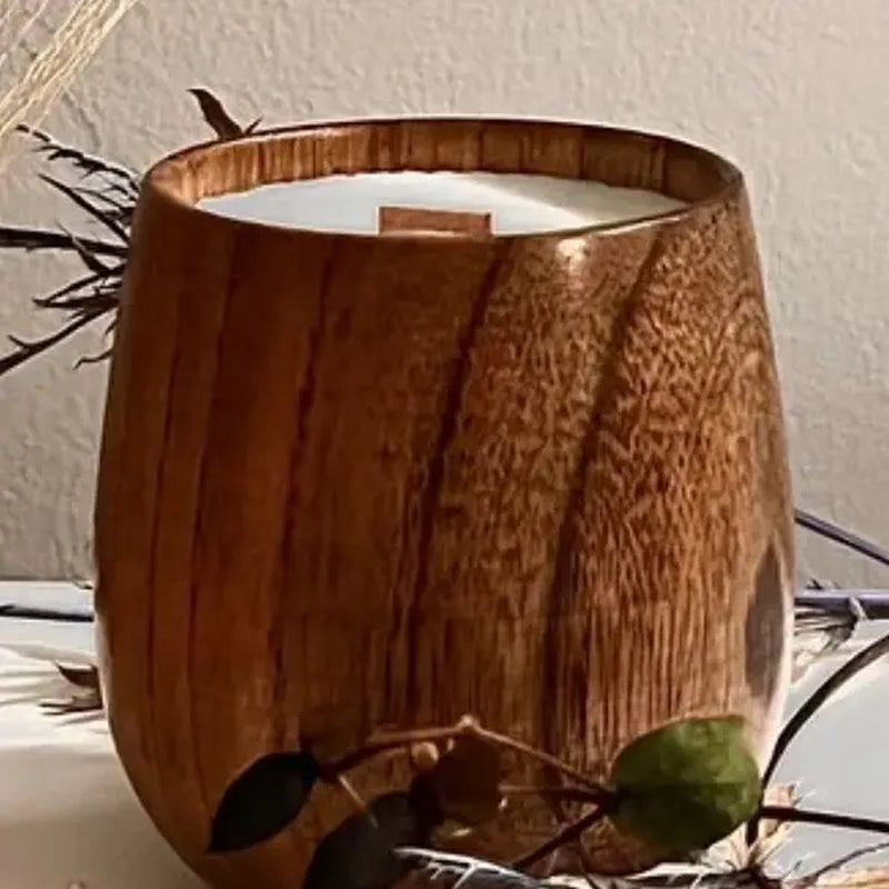 Soy wax fragrance candle | Shinrin | juniper | repurposable container