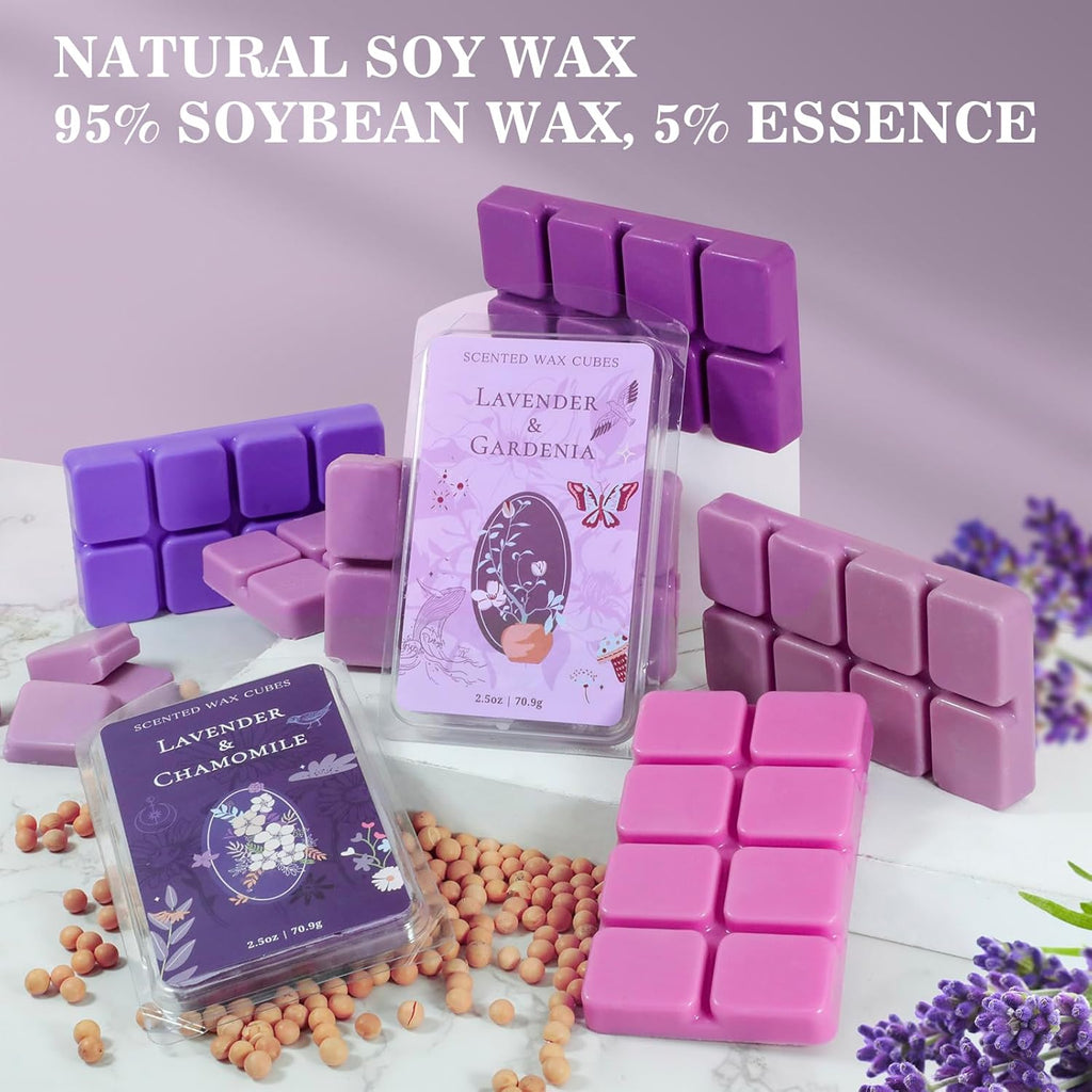 Soy wax melts | Lavender sleep & home fragrance | 4-pack