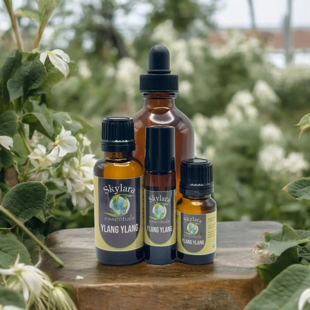 Ylang Ylang essential oil | Madagascan, steam-distilled | Pure and roll-on