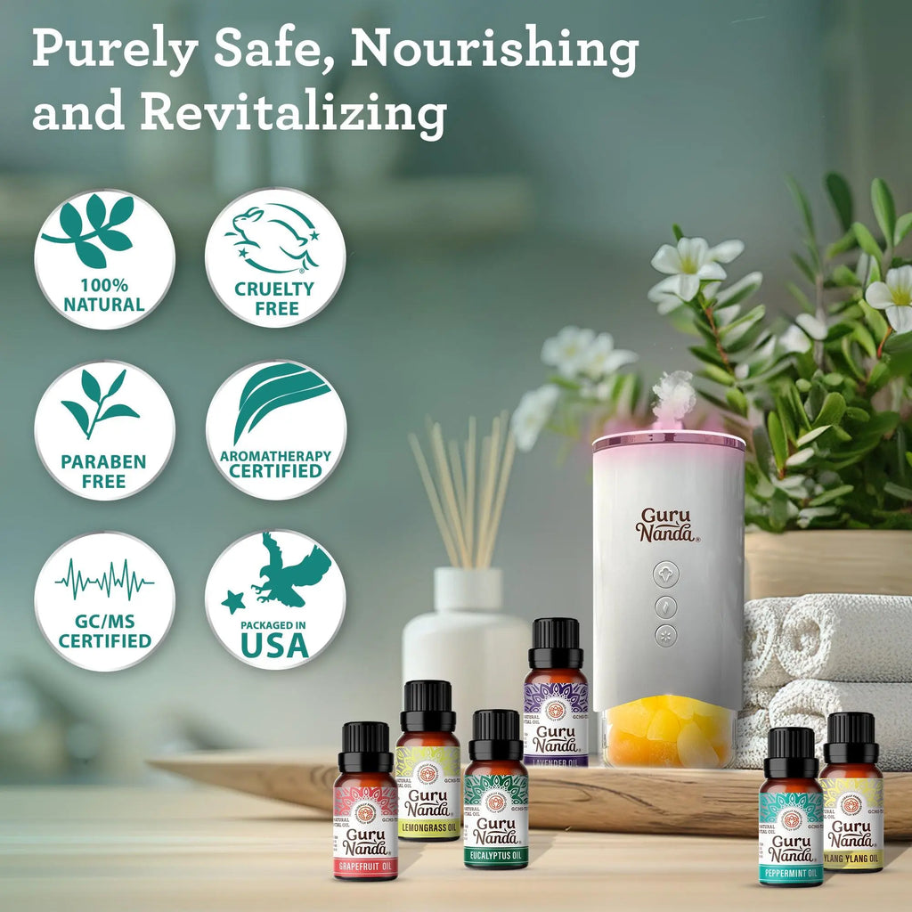 Essential oil single notes set | 6 pure single oils | Worldwide sourced