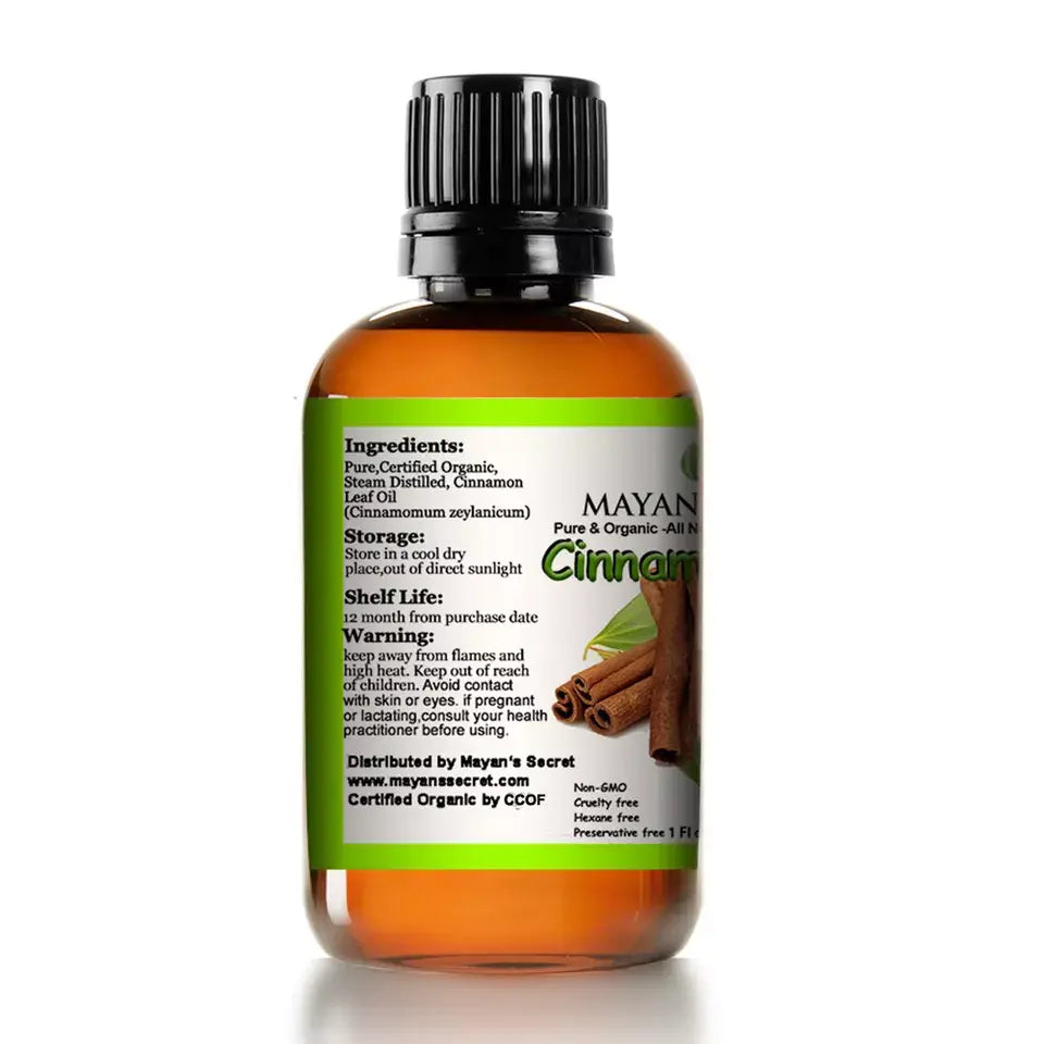 Cinnamon essential oil | Certified organic | 30ml
