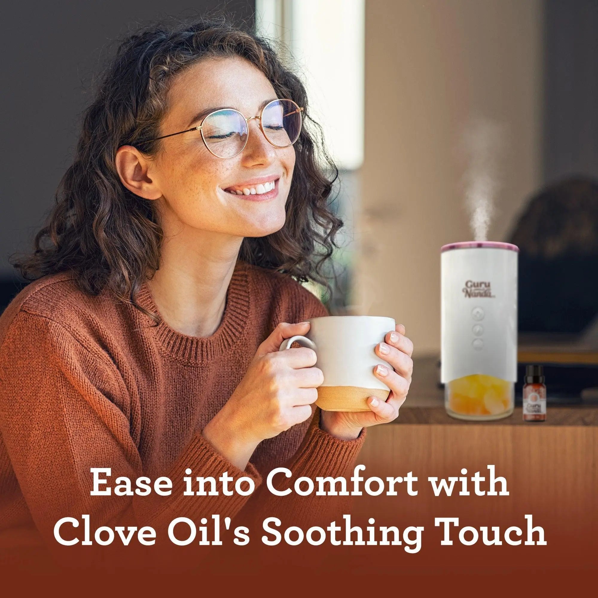 Clove essential oil | Spicy, warming aroma | 2-pack