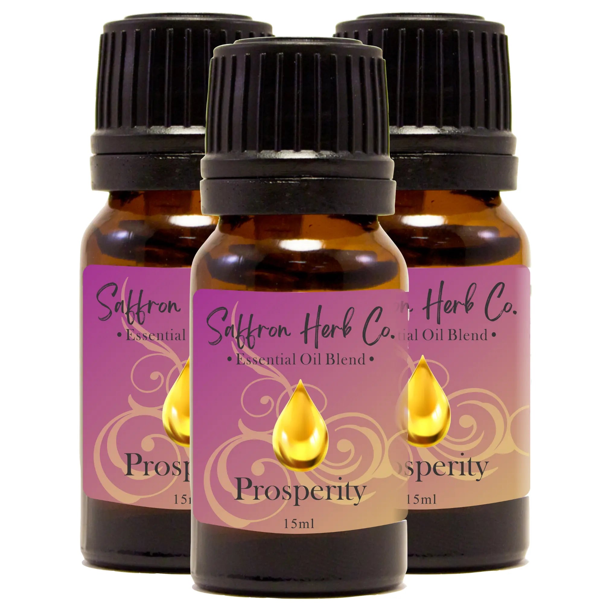 Prosperity essential oil blend | 7-oil pre-blend | 15ml