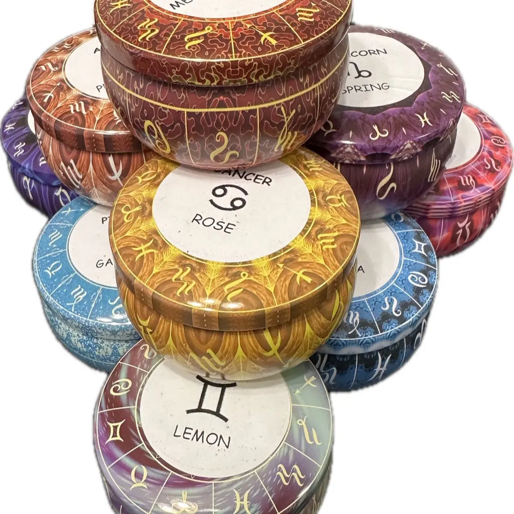 Zodiac scented candle | Soy wax, cotton wick | choose your sign