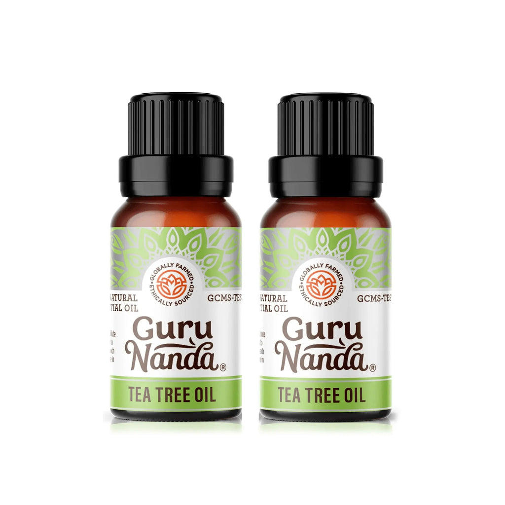 Tea tree essential oil | Woody, camphorous aroma | 2-pack