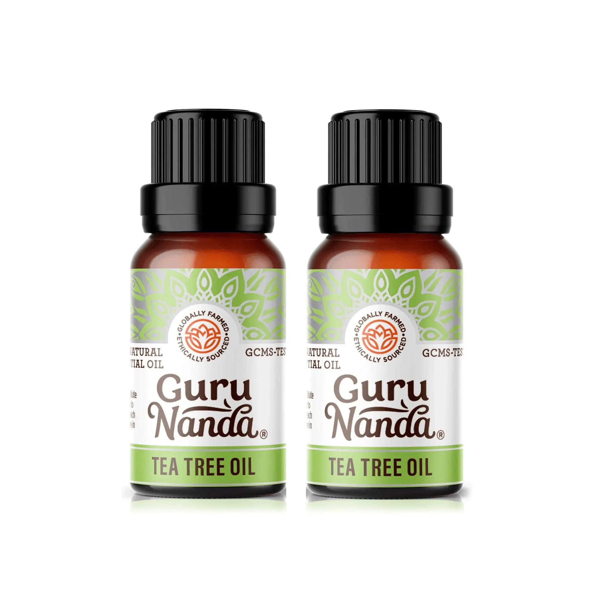 Tea tree essential oil | Woody, camphorous aroma | 2-pack