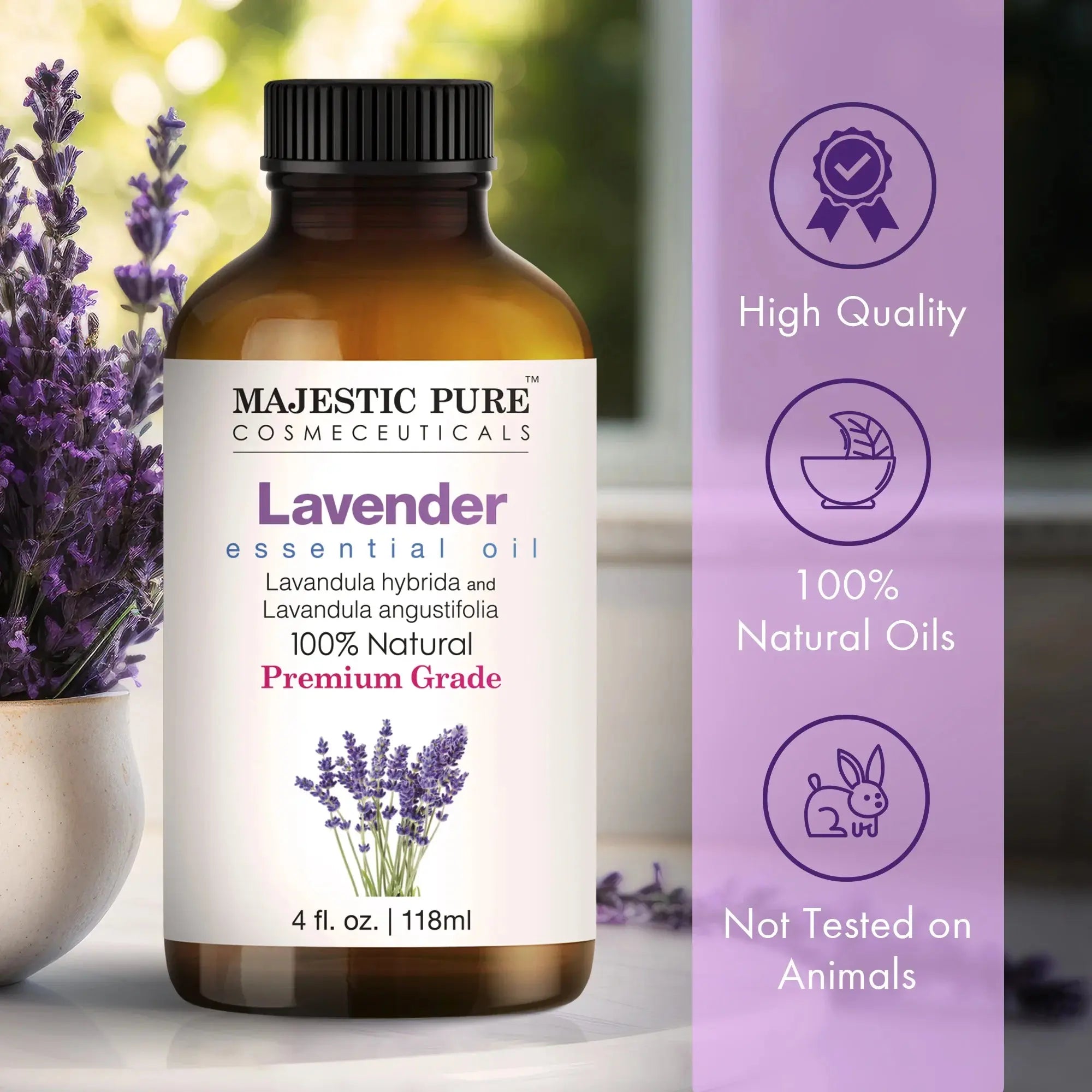 Lavender essential oil | 100% natural | 4 fl oz