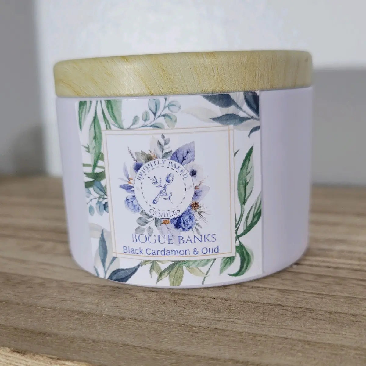Soy wax fragrance candle | Bogue Banks | clove, cedarwood, oud, cardamom