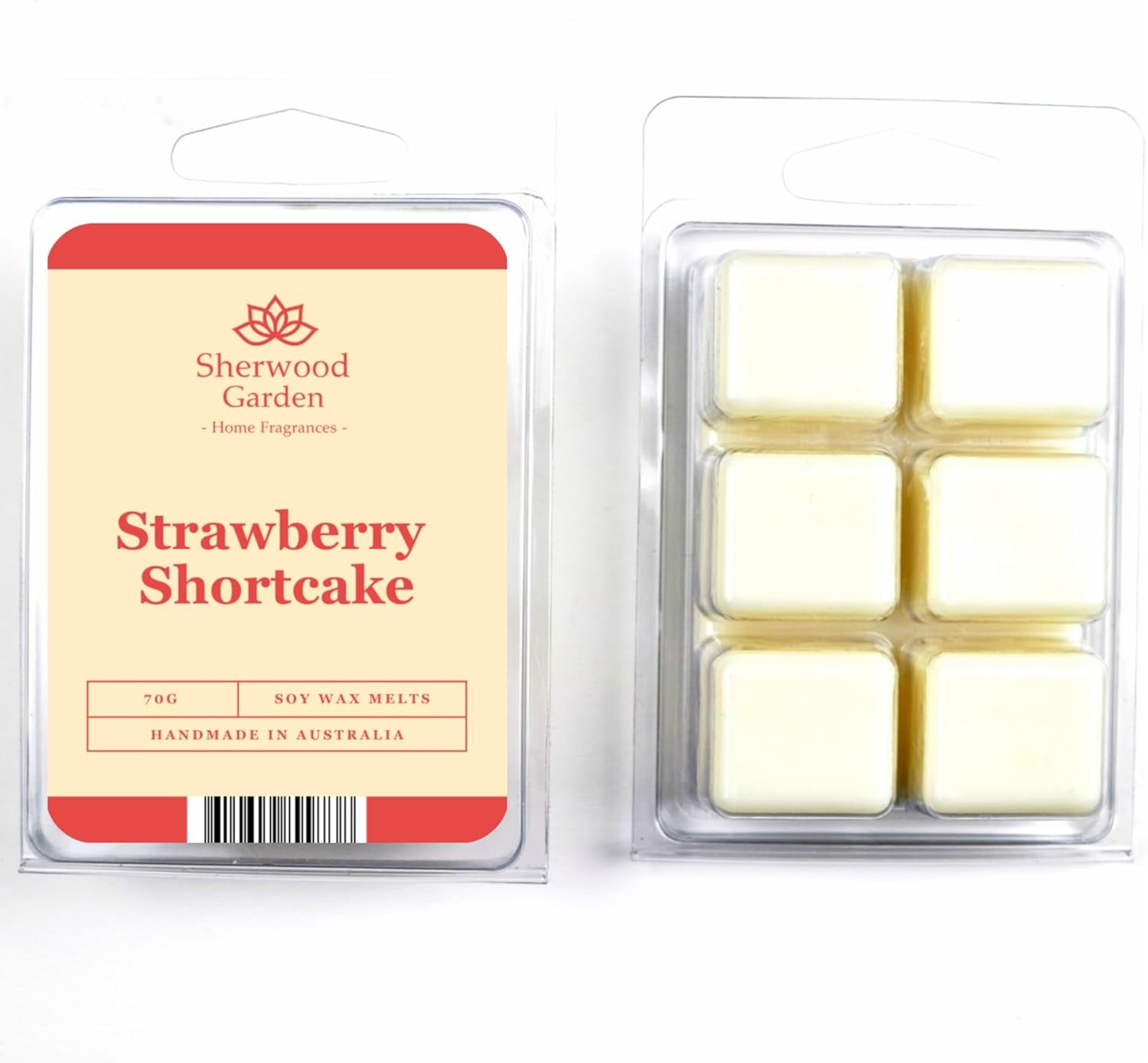 Soy wax melts | Strawberry shortcake | 70g