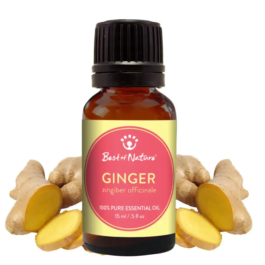 Ginger essential oil | Warm spicy aroma | 15ml