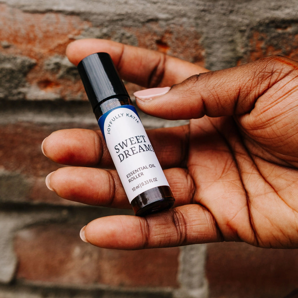 Sweet Dreams essential oil roller | Pre-diluted blend | Lavender, Bergamot, Frankincense, Patchouli, Cedarwood, Vetiver