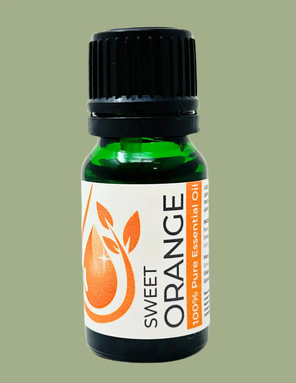 Sweet Orange essential oil | Cold-pressed, 100% pure | 10ml