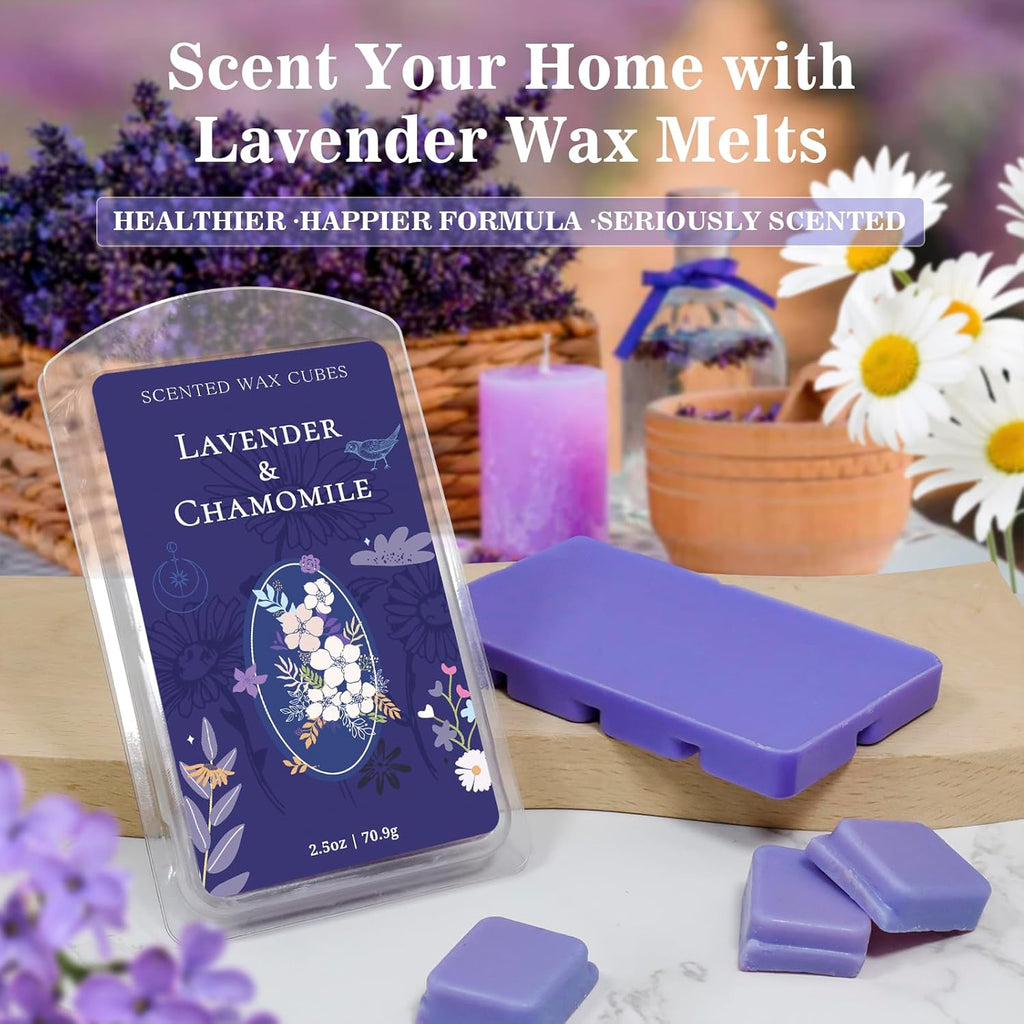 Soy wax melts | Lavender sleep & home fragrance | 4-pack