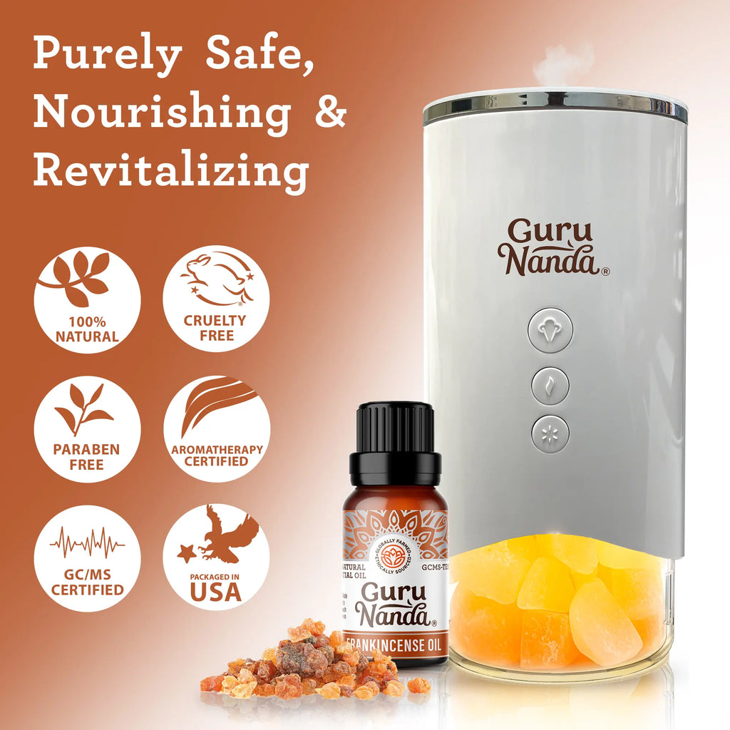 Frankincense essential oil | Woody, camphorous aroma | 2-pack