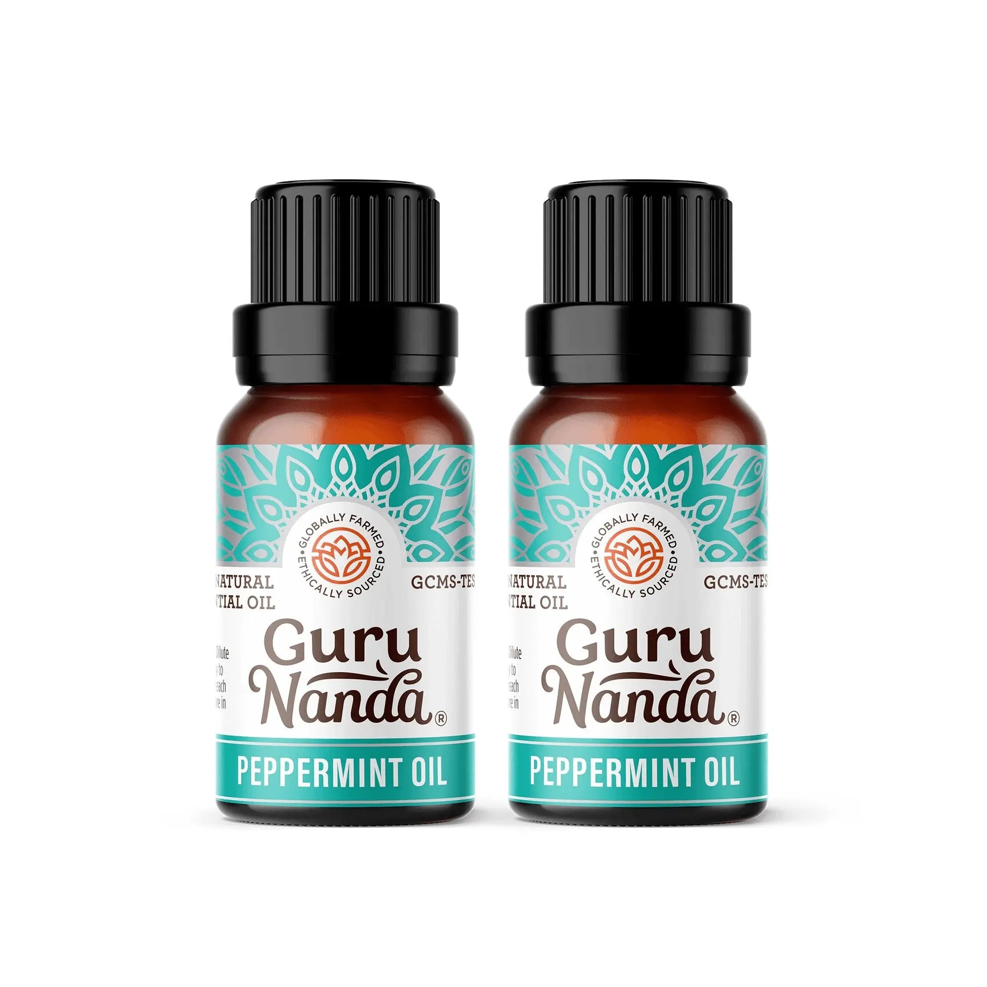 Peppermint essential oil | Refreshing mint aroma | 2-pack