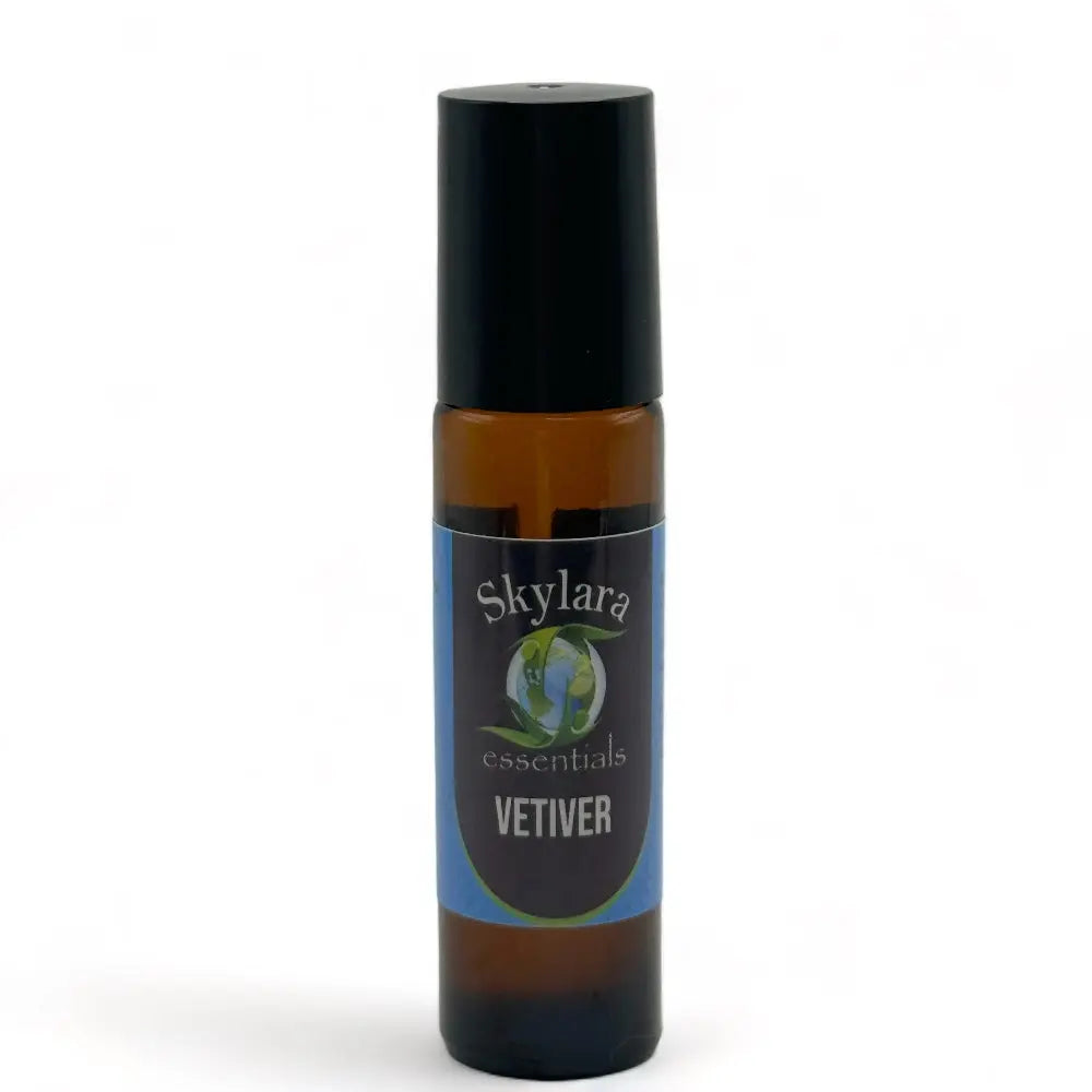 Vetiver essential oil | Indonesian, steam-distilled | Pure oil and roll-on