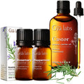 Scalp care set | Rosemary and peppermint essential oils with castor oil