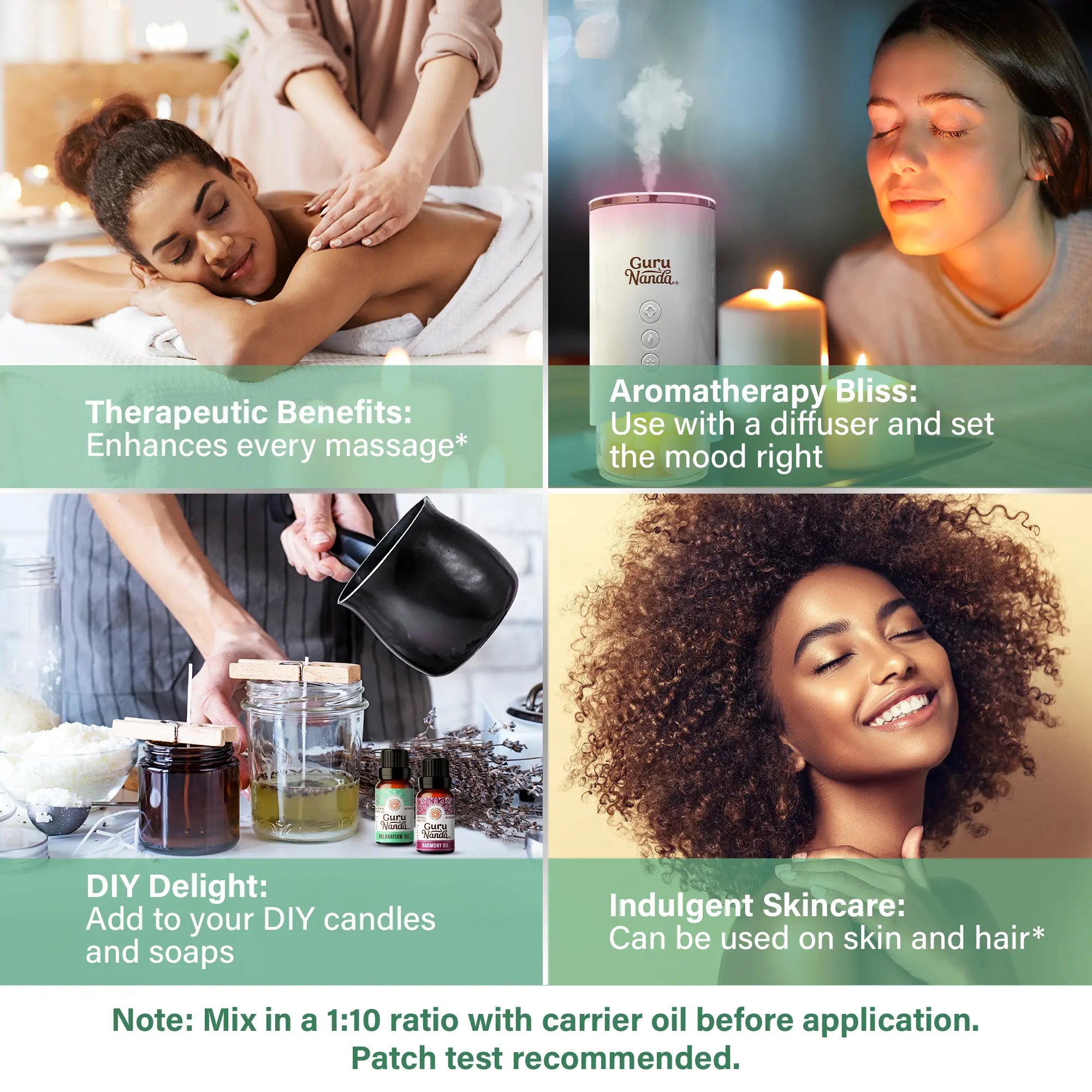 Essential oil blends set | 6-blend wellness collection | Pure oils