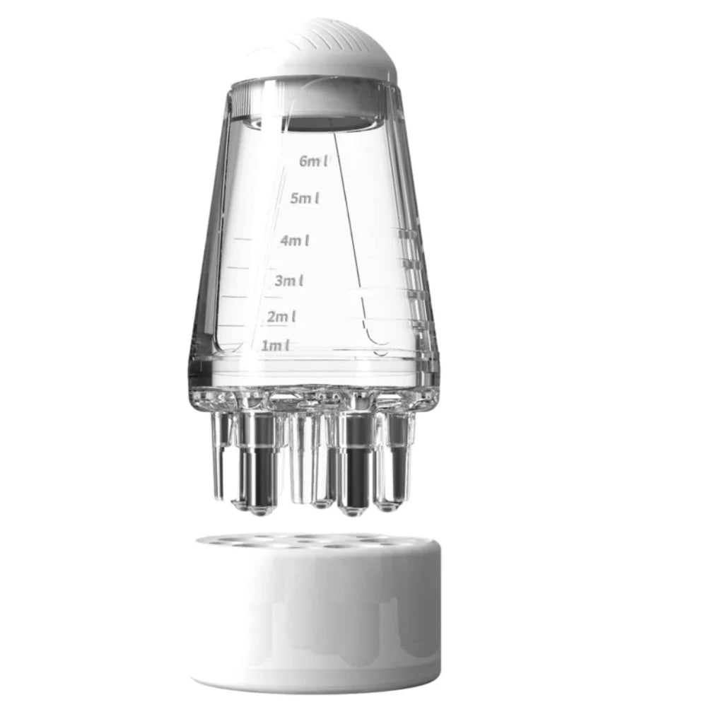 Hair oil applicator | Scalp massage roller | 6ml capacity