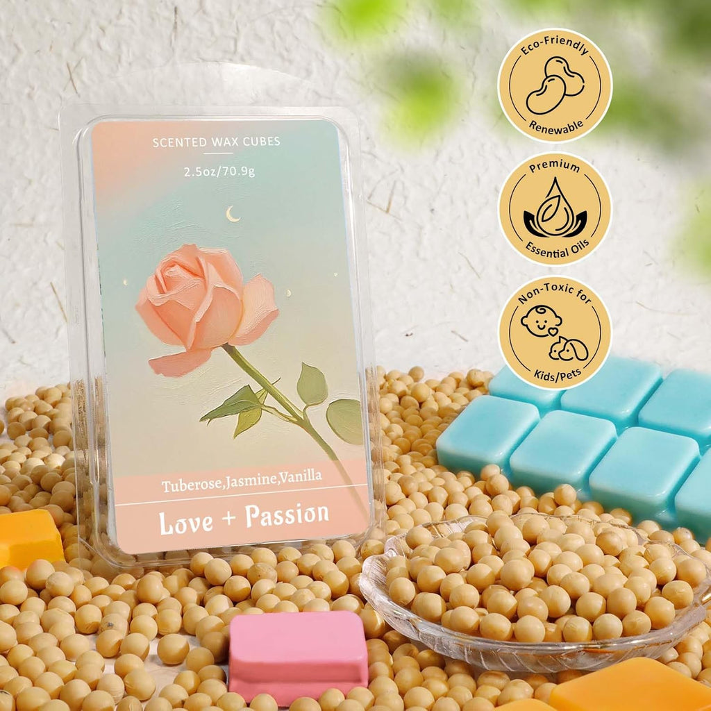 Soy wax melts | Natural soy with essential oils | 4 x 2.5oz