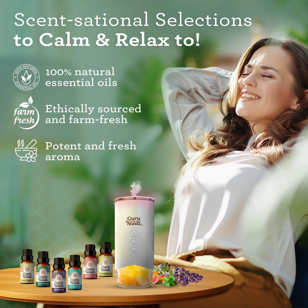 Essential oil single notes set | 6 pure single oils | Worldwide sourced