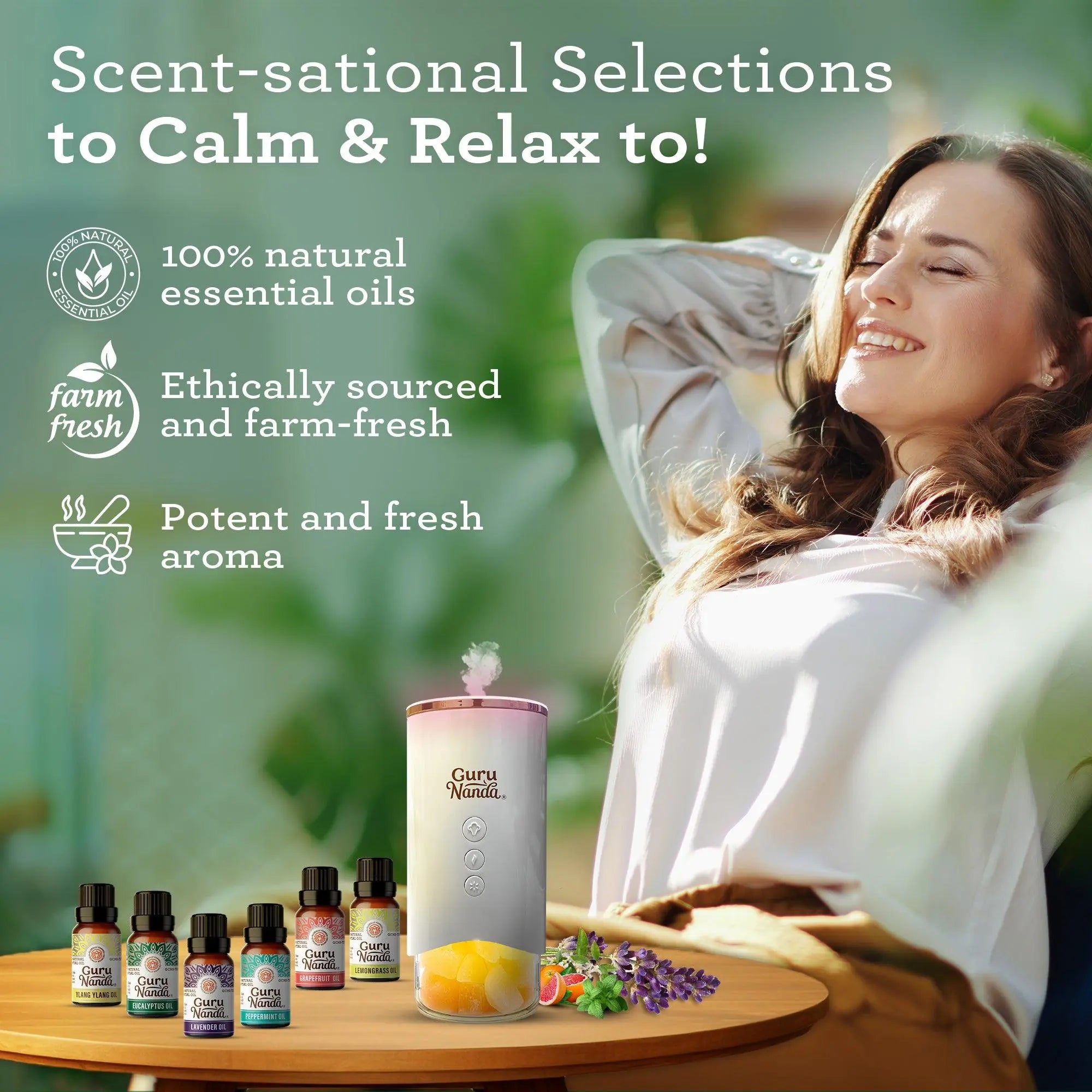 Essential oil single notes set | 6 pure single oils | Worldwide sourced