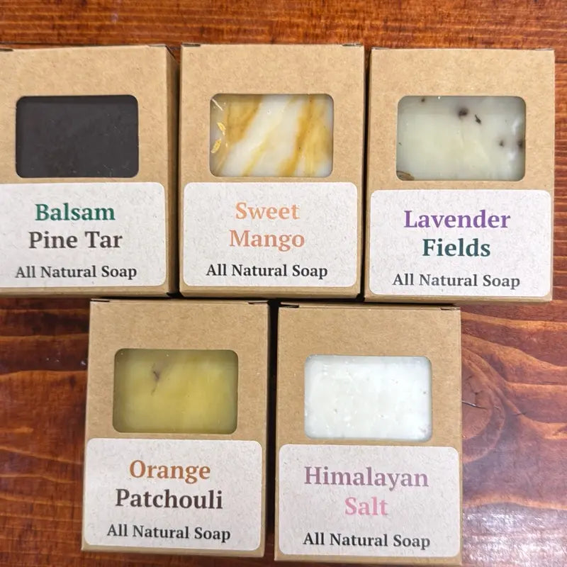 Cold process soap | Handmade, vegan, natural ingredients | Multiple scents