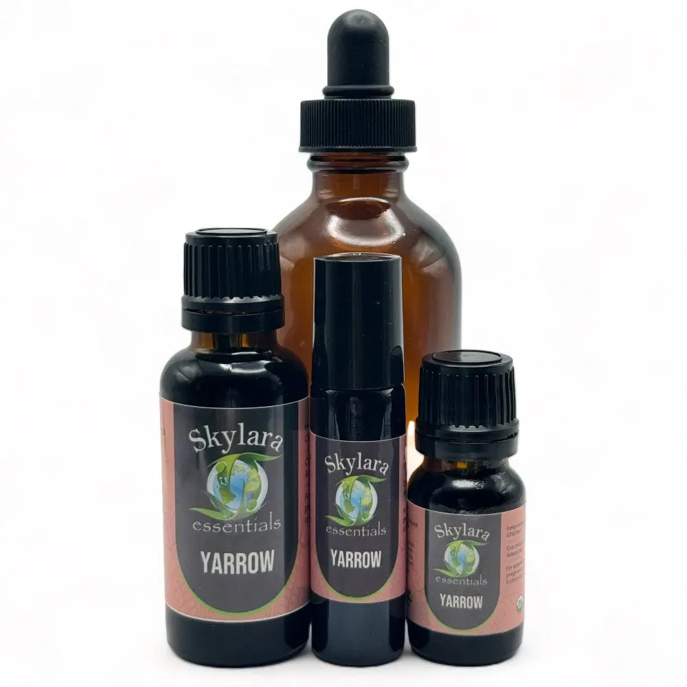 Yarrow essential oil | Therapeutic grade | Pure oil and roll-on