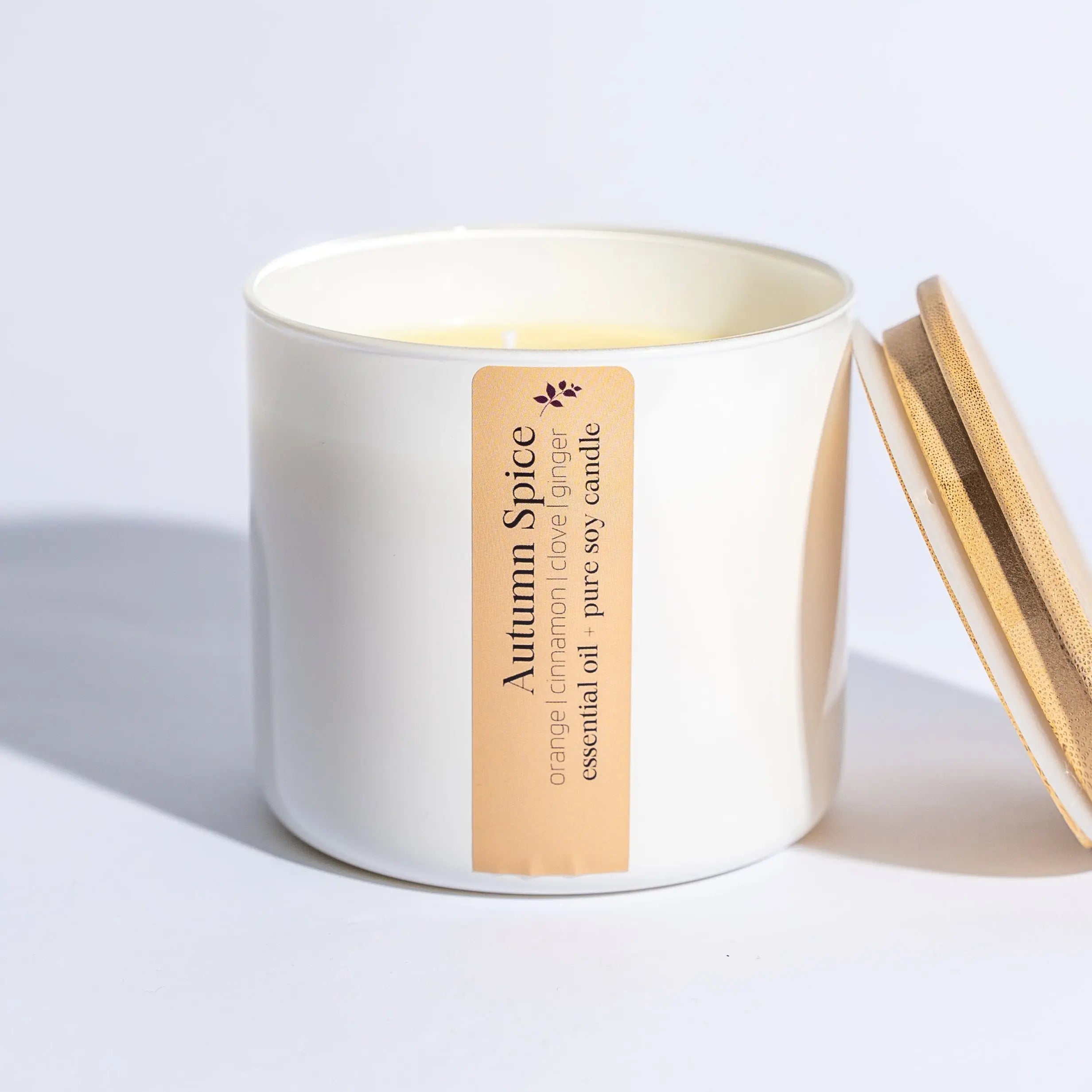 Soy wax essential oil candle | Autumn Spice | 6 oz or 16 oz